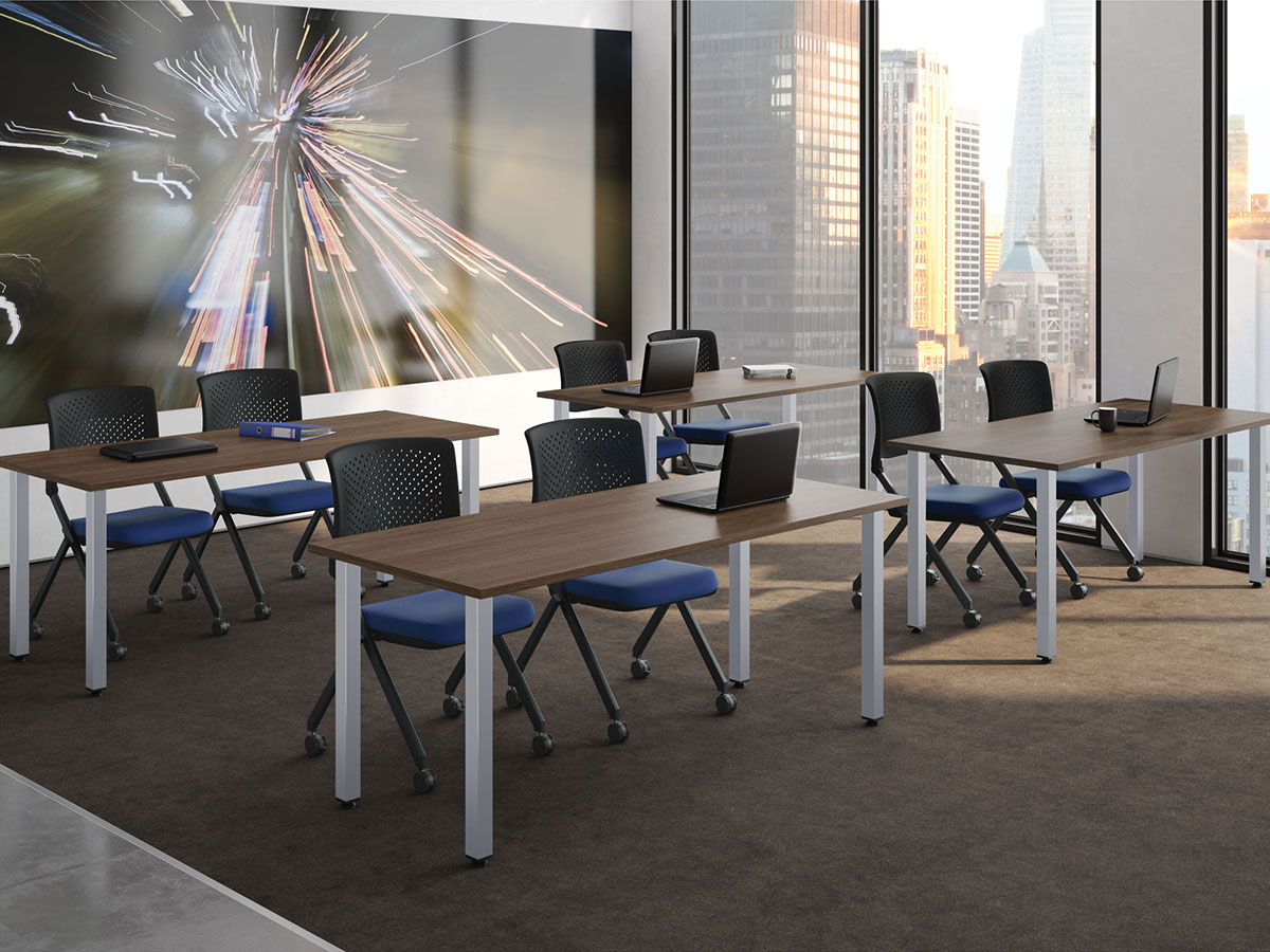 Training Table Collection - Post & Square Leg - Image 2