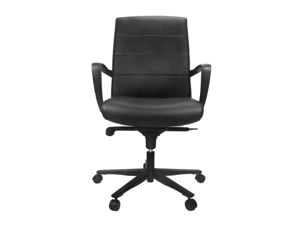 Model B Mid Back Chair with Arms