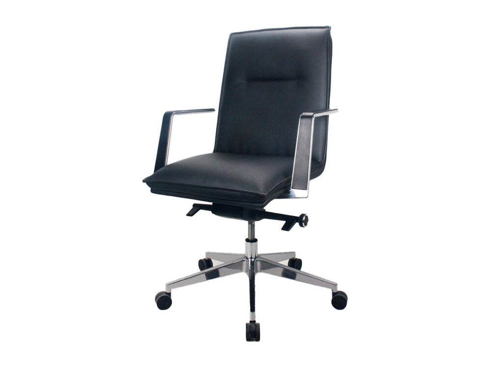 Model A Mid Back Chair with Arms - Image 2