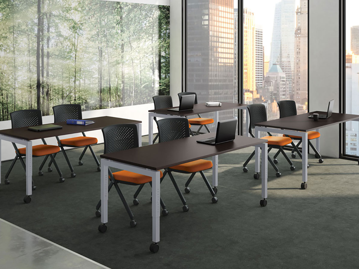 Training Table Collection - Height Adjustable Leg