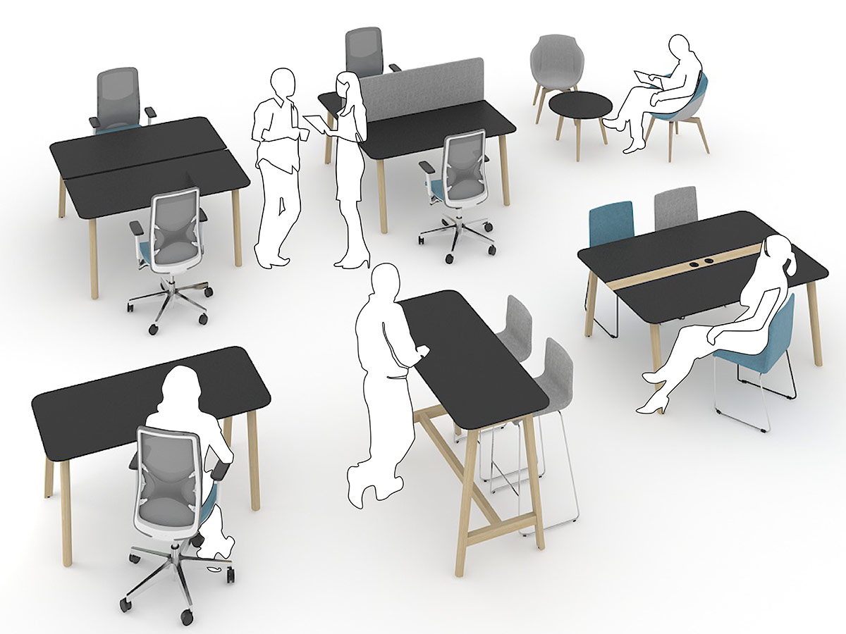 NOVA Wood Desking Collection - Image 16